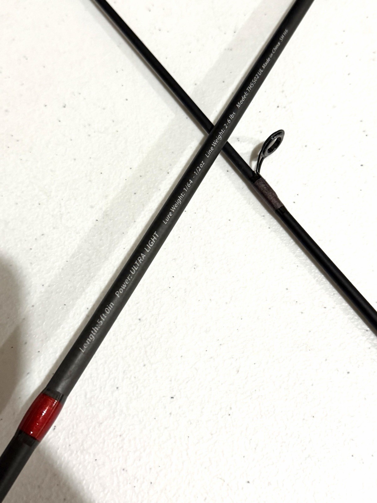🔥 Quantum Throttle Spinning Rod 5’ Ultra Light 2-pc Fishing 🎣