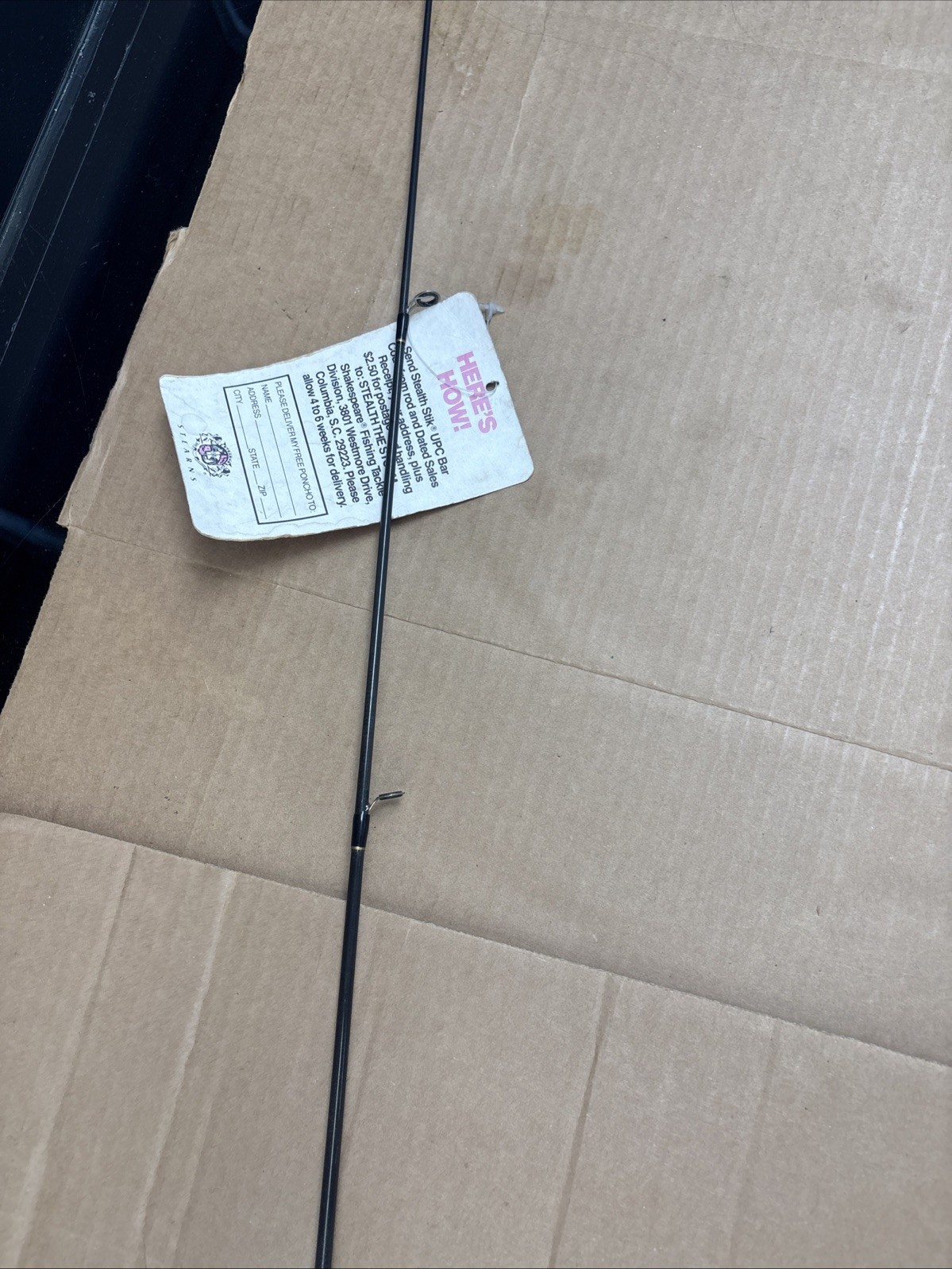 Shakespeare Stealth Stik BC 456-1MH 5’6” Fishing Rod 1 Piece