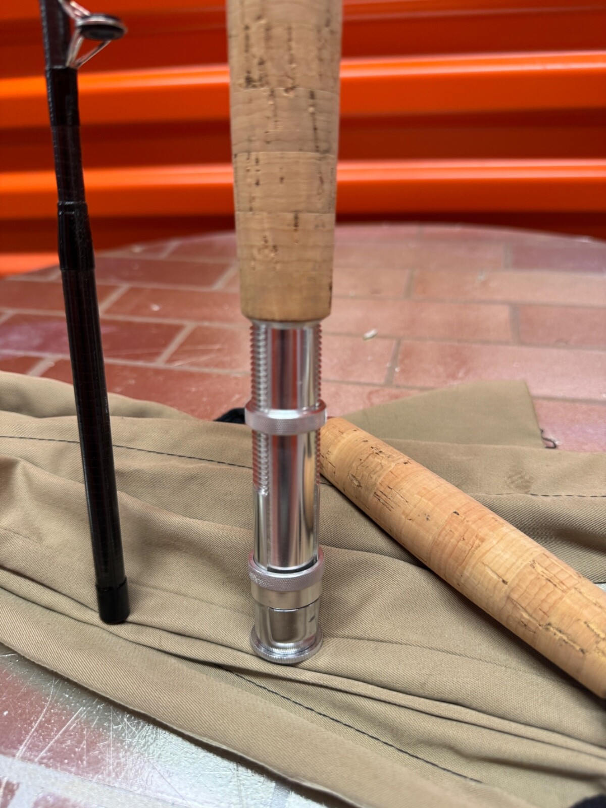 Vintage Orvis Graphite Fly Rod 9′ 6″ 4 1/2 oz. Wt. #10 Line w Sheath & Tube
