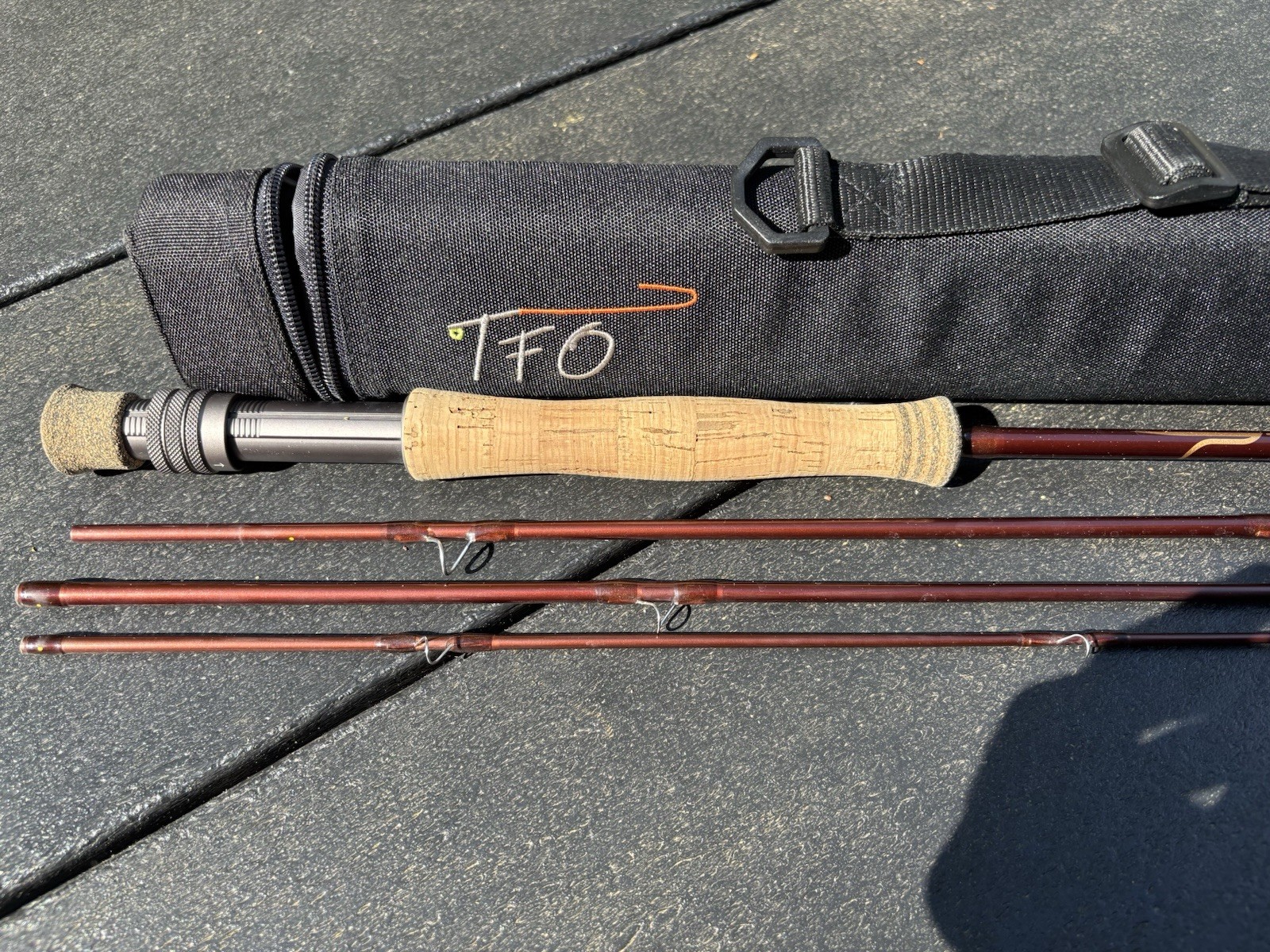 Temple Fork Outfitters Fly Rod And Travel Tube 9’ 8wt