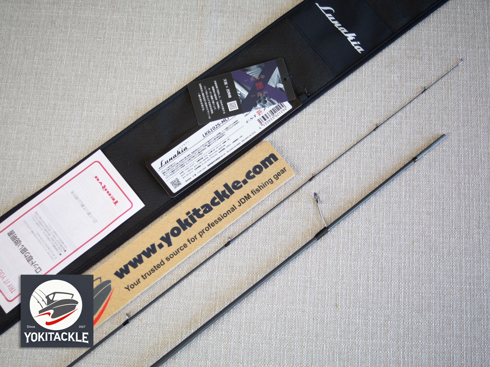Tenryu Lunakia LK6102S-MLT Spinning Rod Shipping from JAPAN