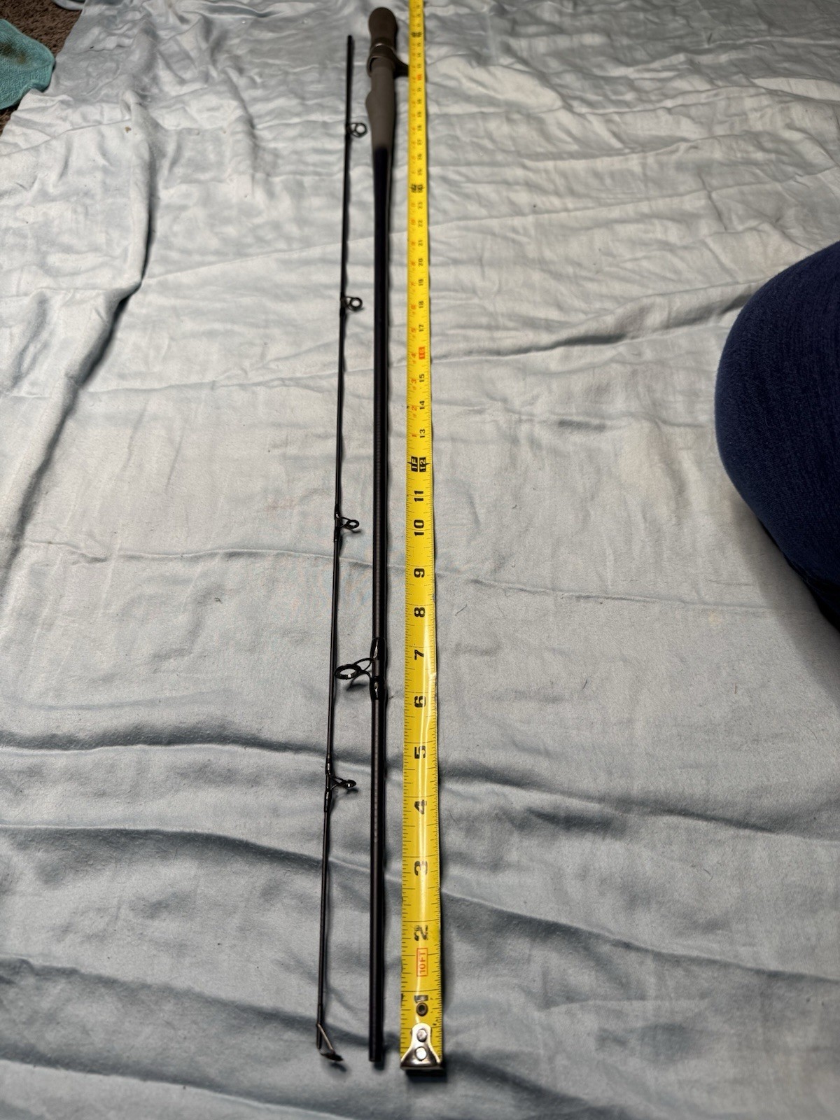 Abu Garcia Diplomat DMPS-18NC 74” Blue/Gray Gradient Ultra-Light Spinning Rod
