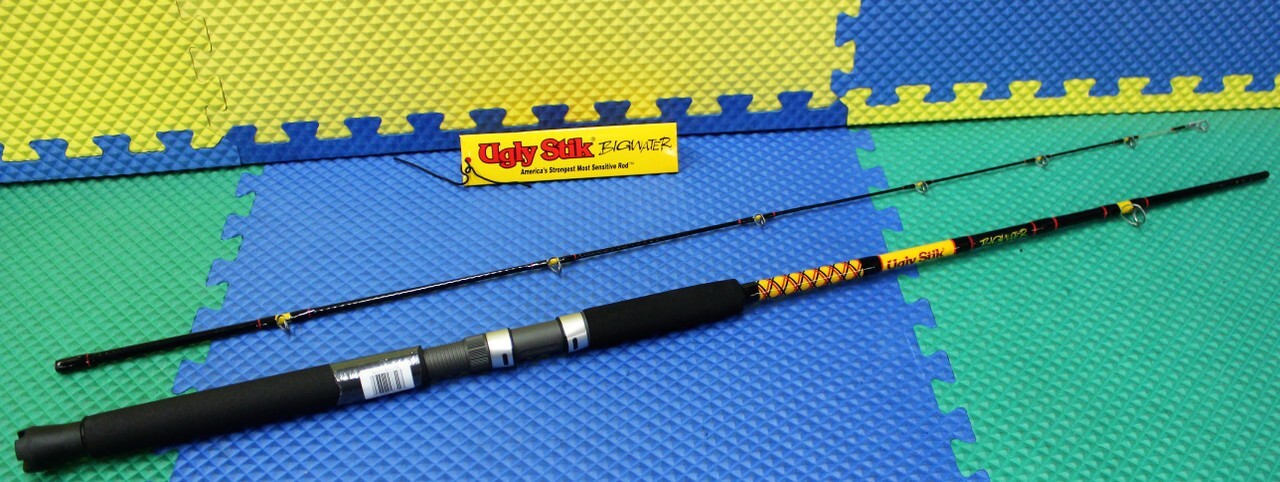 Ugly Stik Bigwater Conventional Saltwater Rod 7′ 0″ Medium BWDR1220C702 1539230