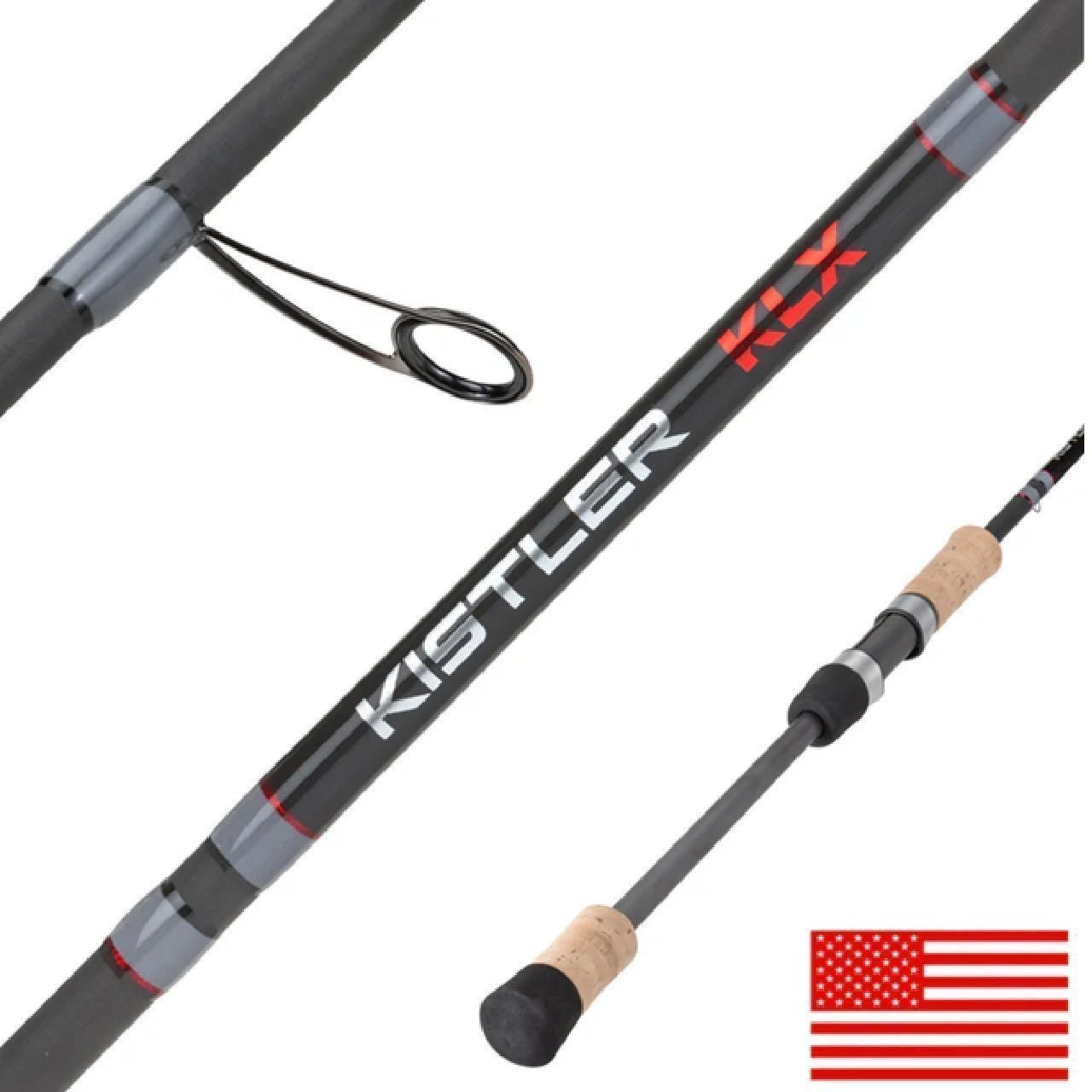 Kistler KLX Carbon Spinning Fishing Rod 2026 Lite-Medium-Heavy 7′ 0″