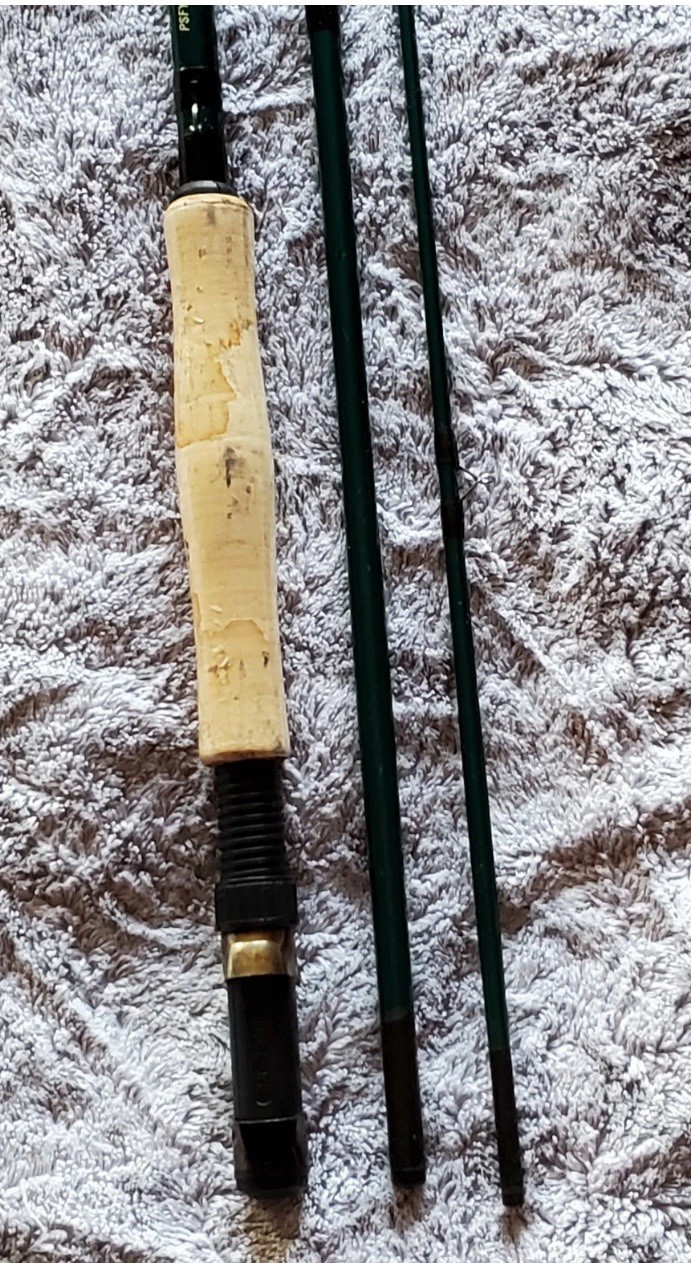 Pflueger 3 Piece 8′ Fly Rod PSFY 8056 5/6 Weight with Shakespeare 1094 Reel