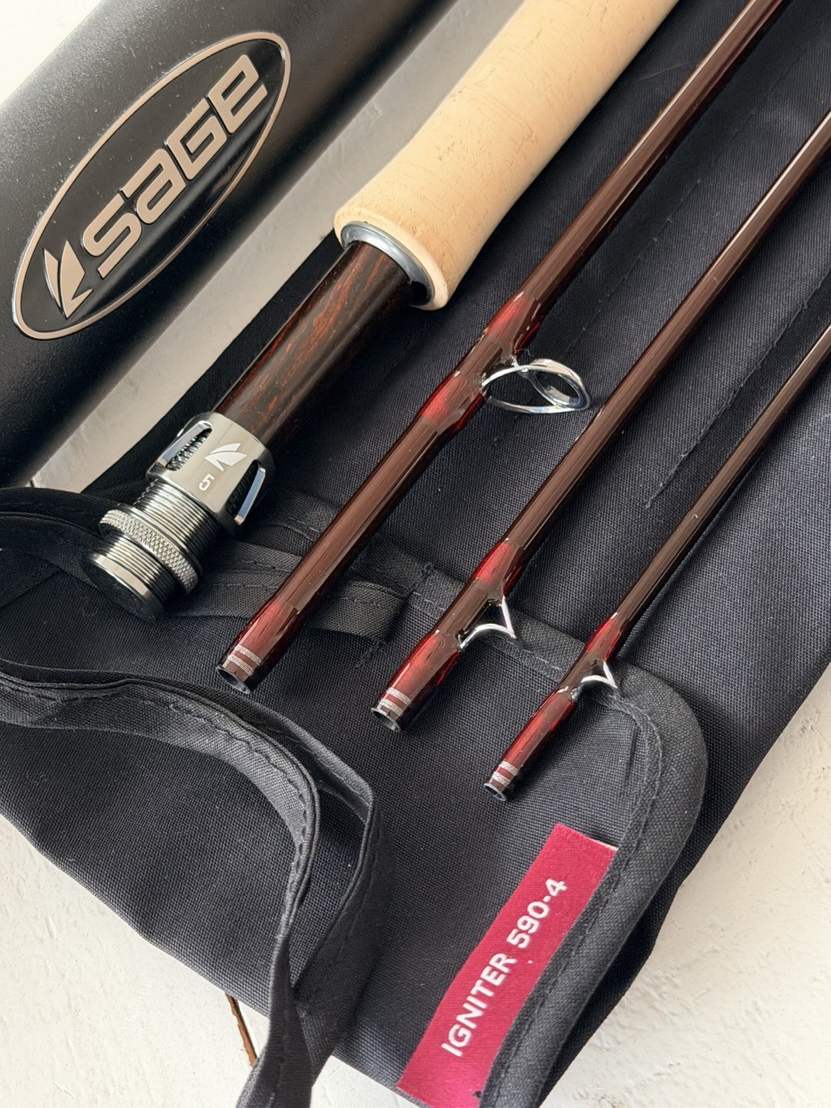 **BEAUTIFUL** 🔥SAGE IGNITER 5wt. 9’ft FlyRod!!! 🔥~ROCKET~