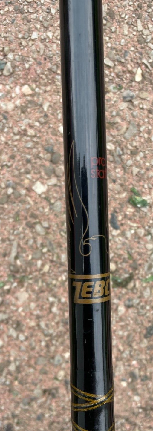 Vintage Zebco Pro Staff 8’ feet 2 Pc. Downrigger Action Fishing Rod 4365