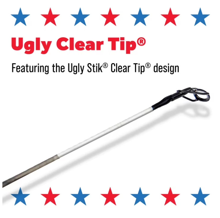 Ugly Stik 50th Anniversary 6’6″ Medium Spinning Combo with 35 Size Reel