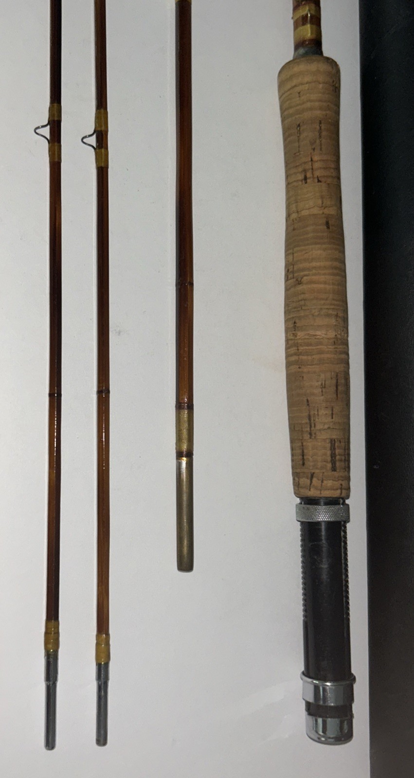 Montage Fly Rod 1RF RAPIDAN 9ft Bamboo 3 Joints Extra Tip Original Case EUC