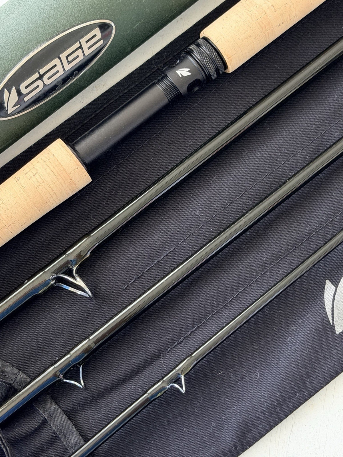**BEAUTIFUL** 🔥 SAGE X 7wt. 13’ft~4pc Switch/Spey Flyrod🔥~LEGENDARY~🔥
