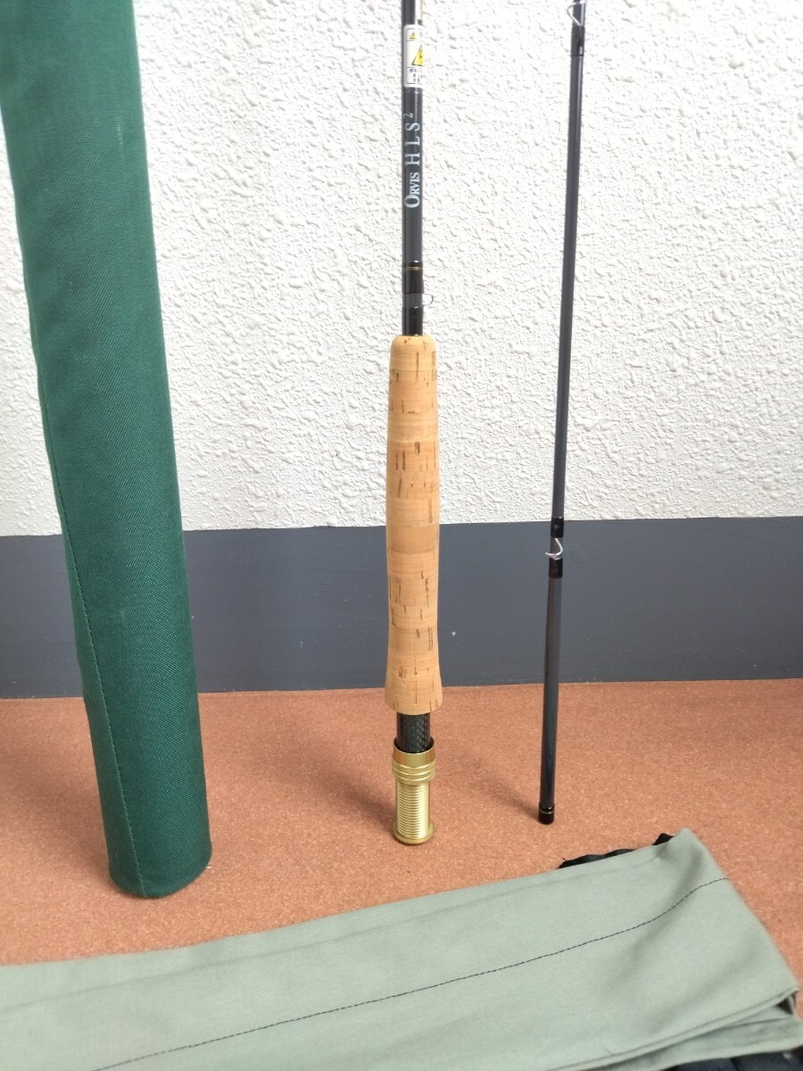 Rare ORVIS HLS2 (High Line Speed) CORORAD 9′ 3 1/2 oz #5