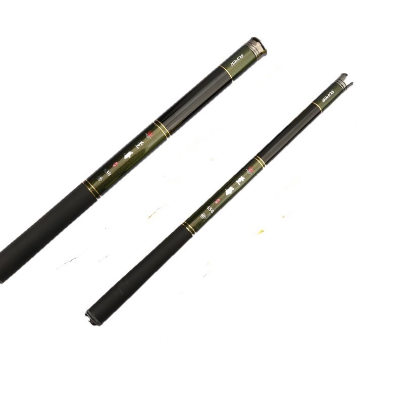 1X Ultra-short carbon fiber fishing rod 44 cm contraction length fishing rod