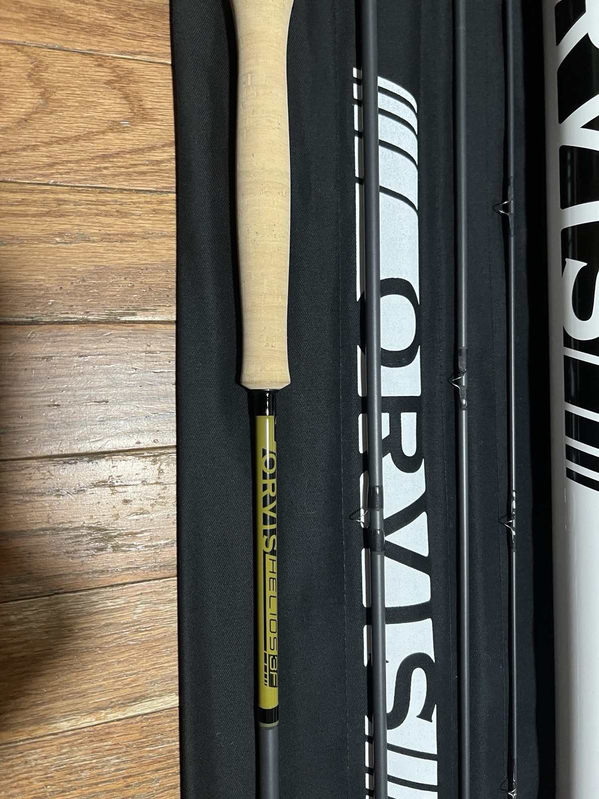 Orvis Helios 3F 10’6″ 3 wt Fly Rod 4-Piece Graphite Fast Action w/ Tube