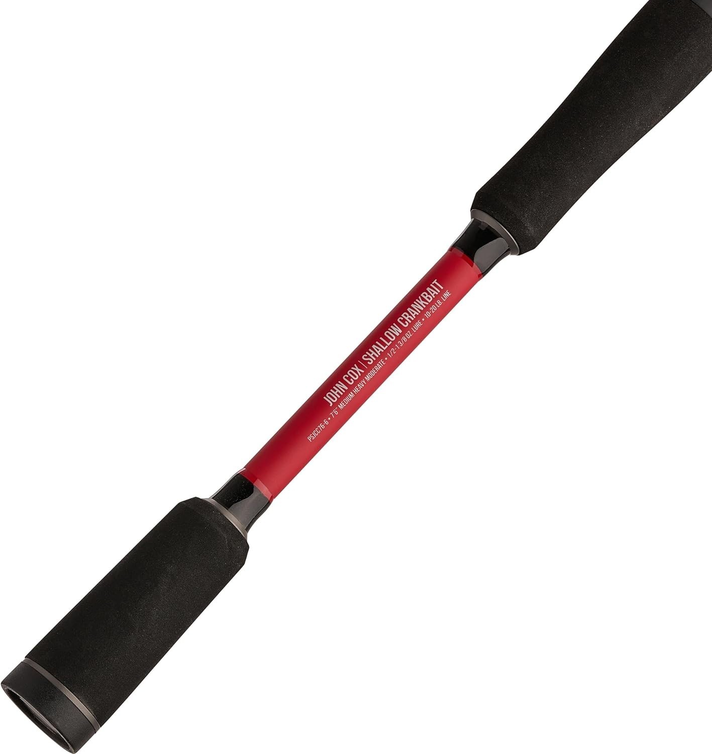 Abu Garcia John Cox Crankbait Rod 7’6″ Medium-Heavy Fast Casting Rod PSJCC76-6