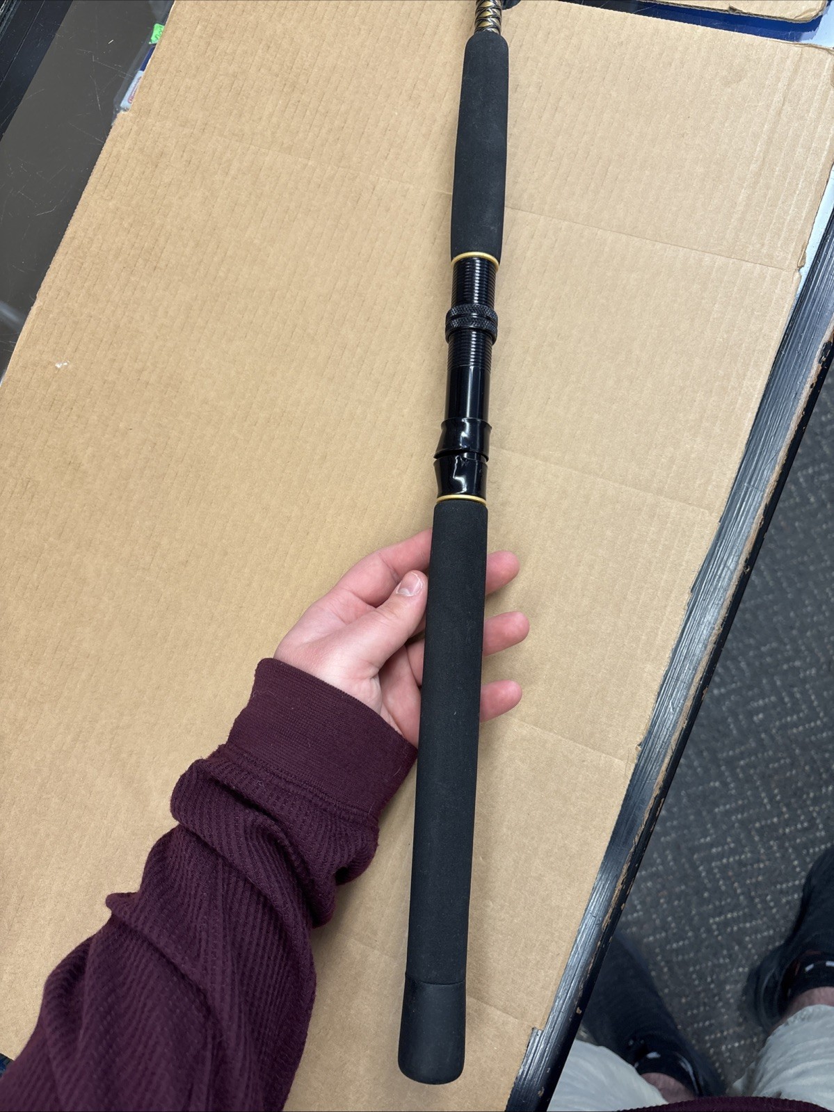 Shakespeare Sigma Supra TM BCF 1000 7’6 Heavy Action Fishing Rod 1 Piece