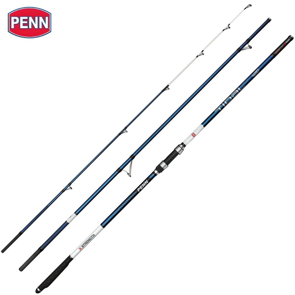 PENN Saltwater Fishing Surfcasting Rod TIDAL XT Lowrider Solid Carbon Tip