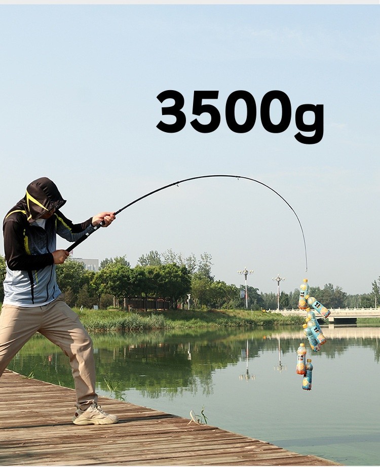 Telescopic Fishing Rod Carbon Fiber Durable High Sensitive Rods Fast Action Pole