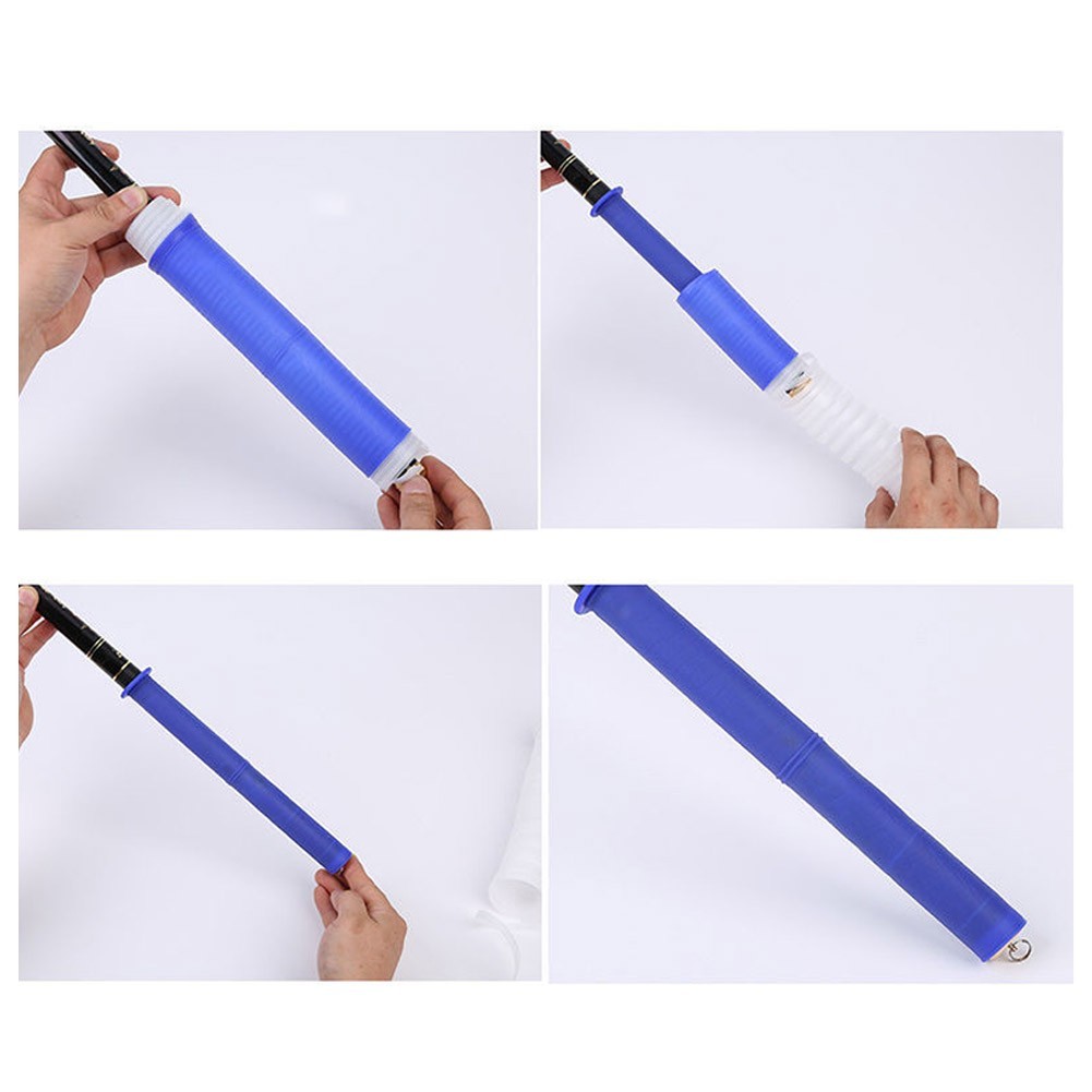 Iscas Pesca Wrap Strap Grip Colors Absorbing Non-Slip Silicone