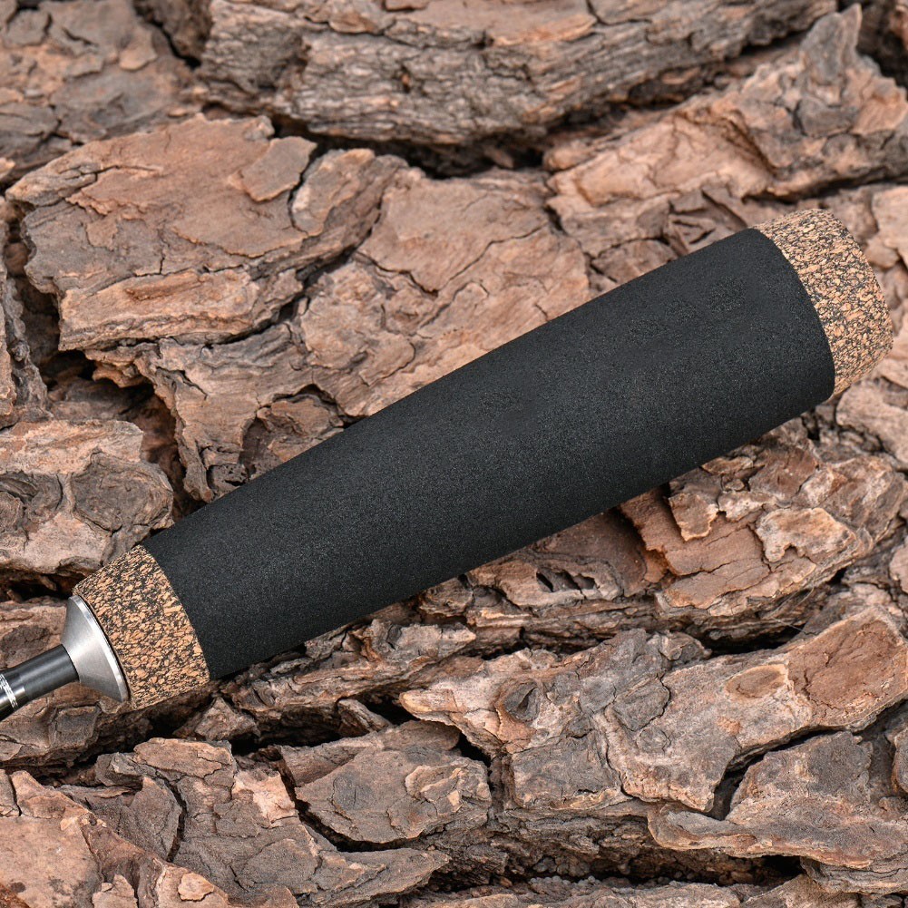 Compact 50cm Ice Fishing Rod Carbon With Telescopic Sections And Line Buckle