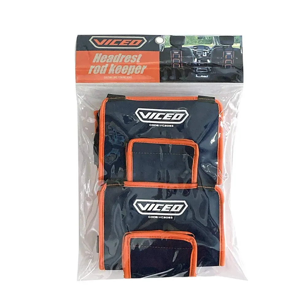 Japan NEW VICEO Headrest Rod Keeper for 3 Rods VC2093 Car Interior Organizer