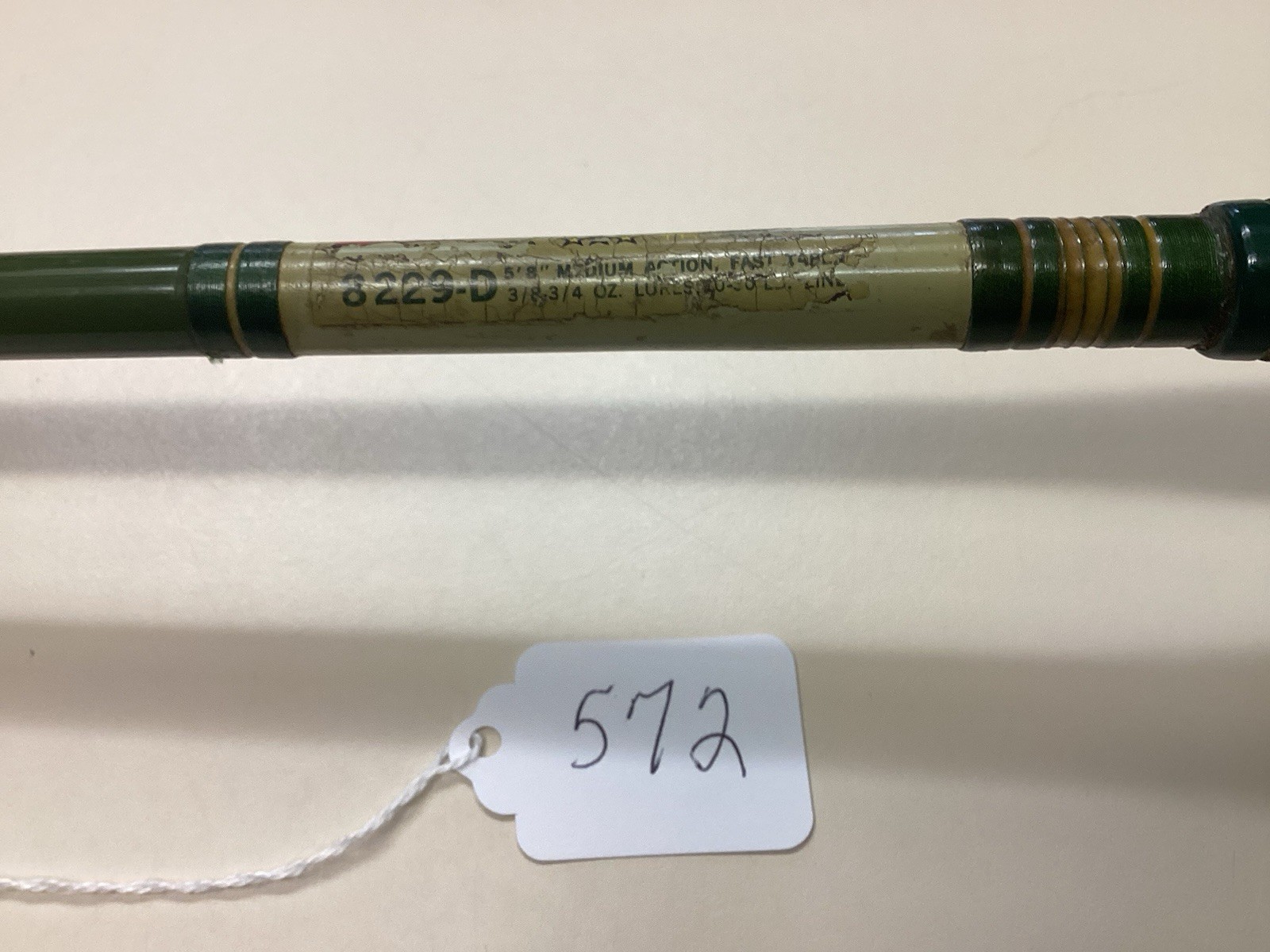 Garcia 8229D Casting Fishing Rod – Excellent Condition – (Lot 572)