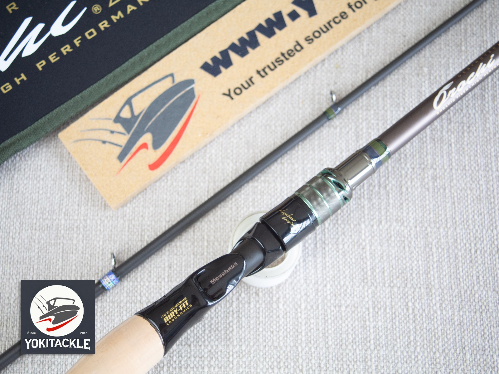 Megabass OROCHI X10 F4.1/2-611XT 2P Baitcasting Rod for Bass