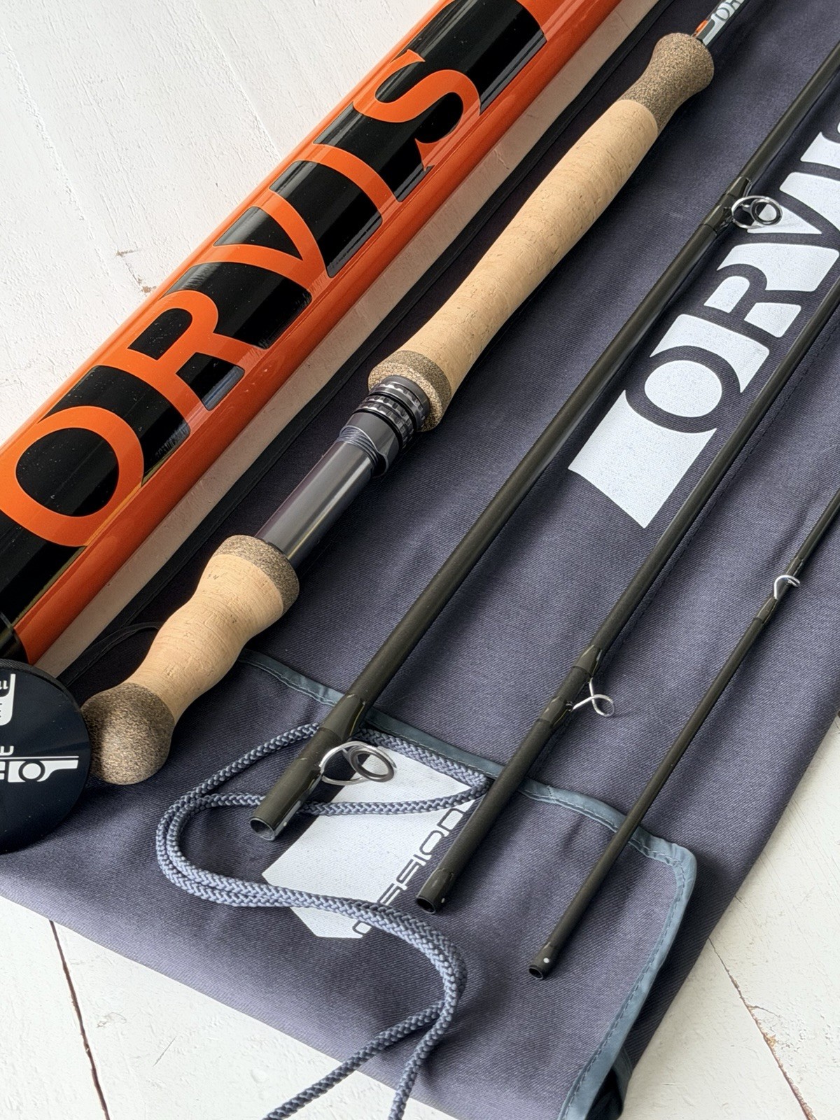 **BEAUTIFUL** 🔥 ORVIS MISSION SWITCH/SPEY 3wt. 11’4”in-4pc Flyrod!🔥