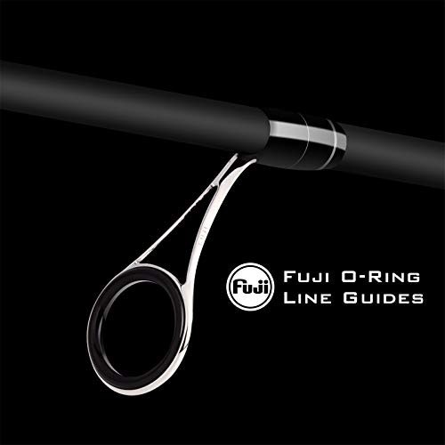 24 Ton Carbon Fiber Spinning & Casting Fishing Rods, Twin-Tip, Fuji O-Ring Guide
