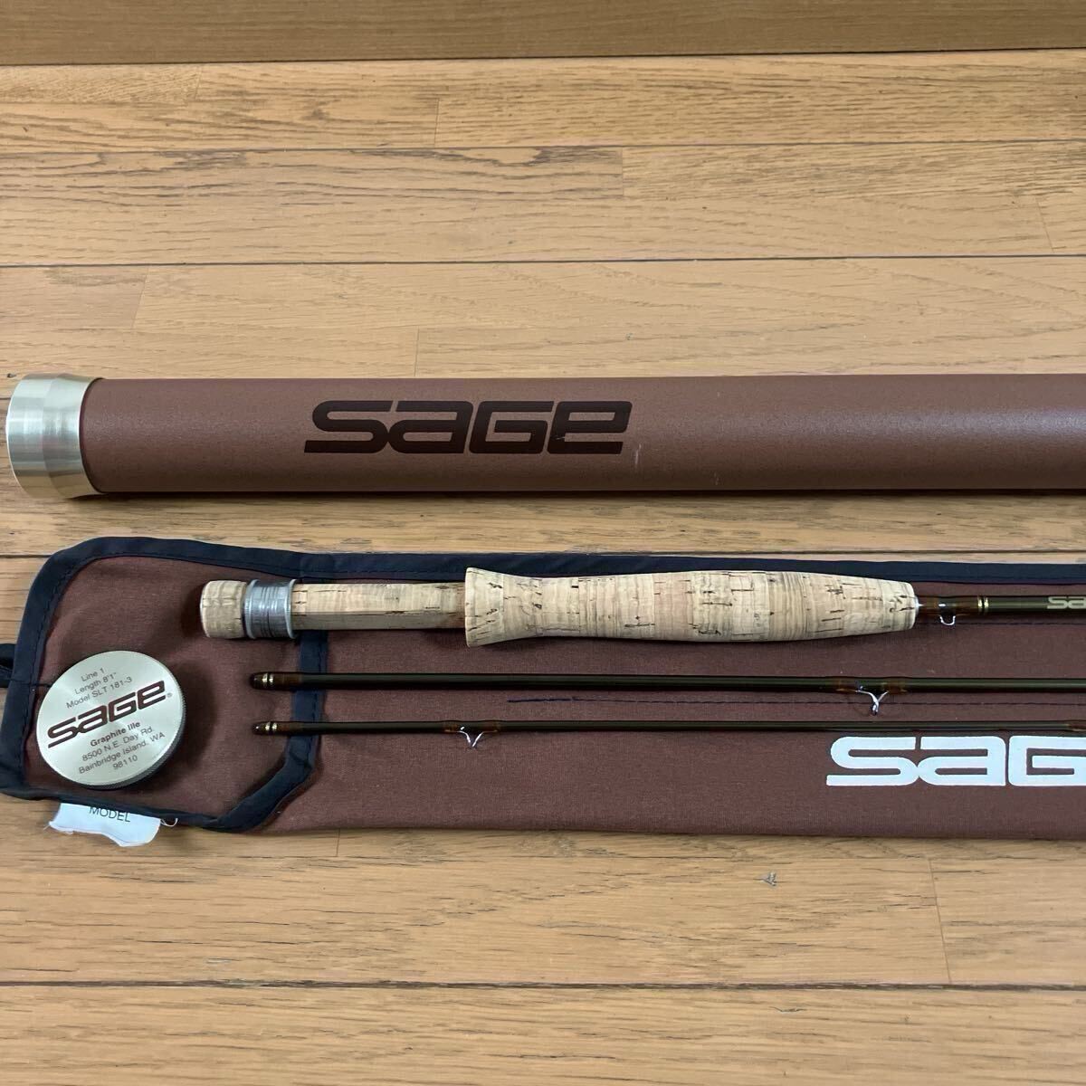 SAGE Fly Rod 181-3SLT Graphite IIIe #1