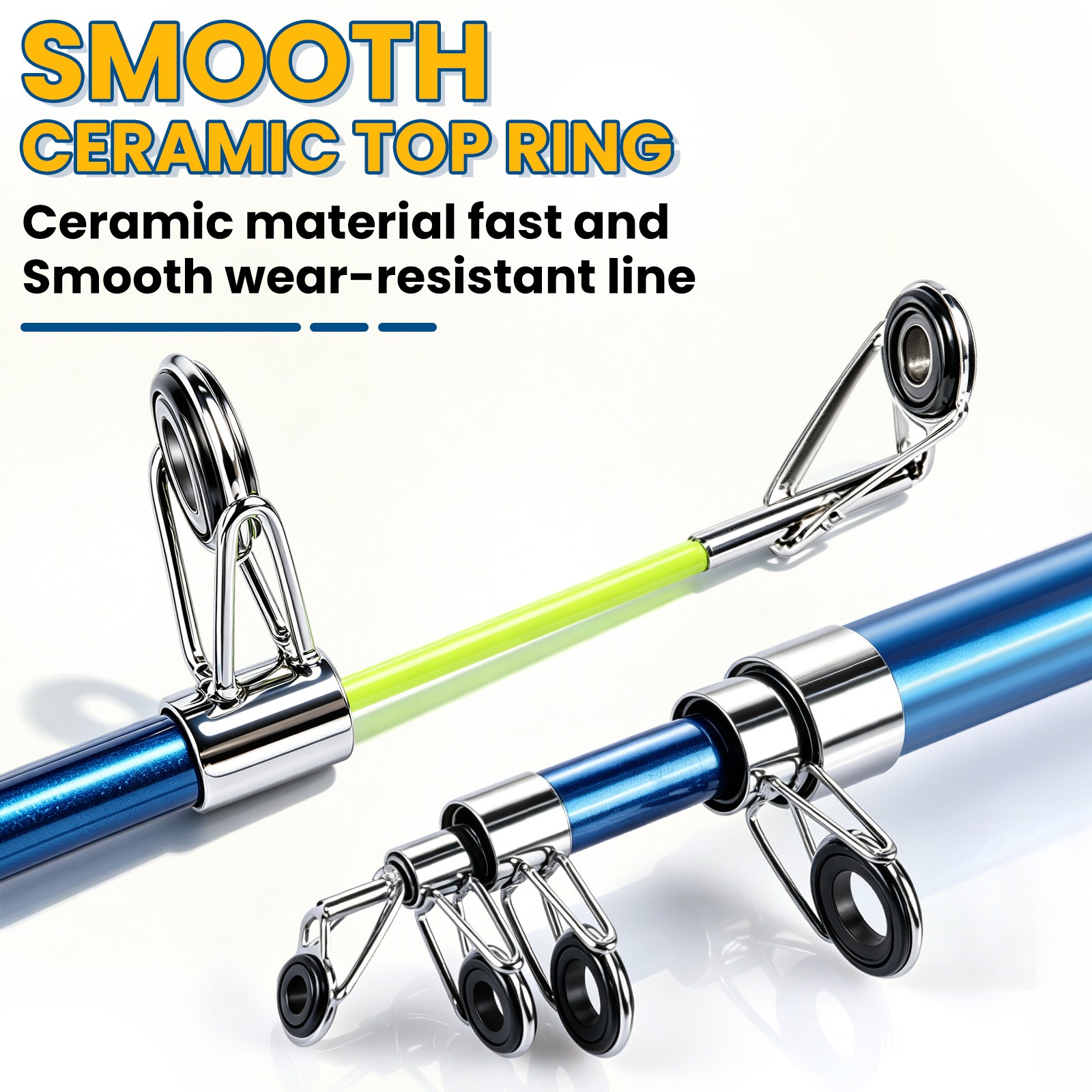 Telescopic Fishing Rod – Portable, Extendable Length for Versatile Saltwater