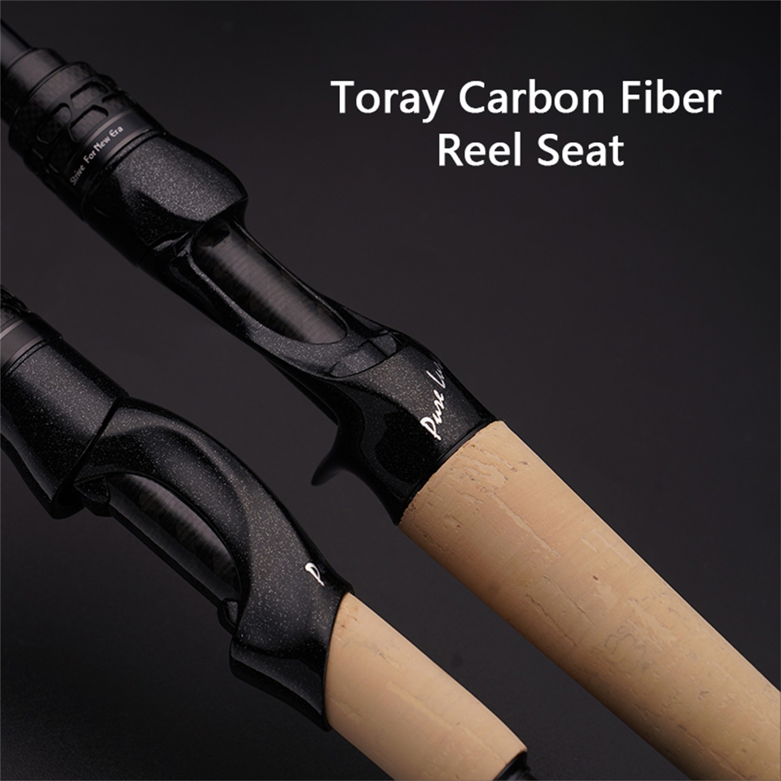 PURELURE SHARPEN Universal Travel Spinning Casting Lightweight Portable Lure Rod