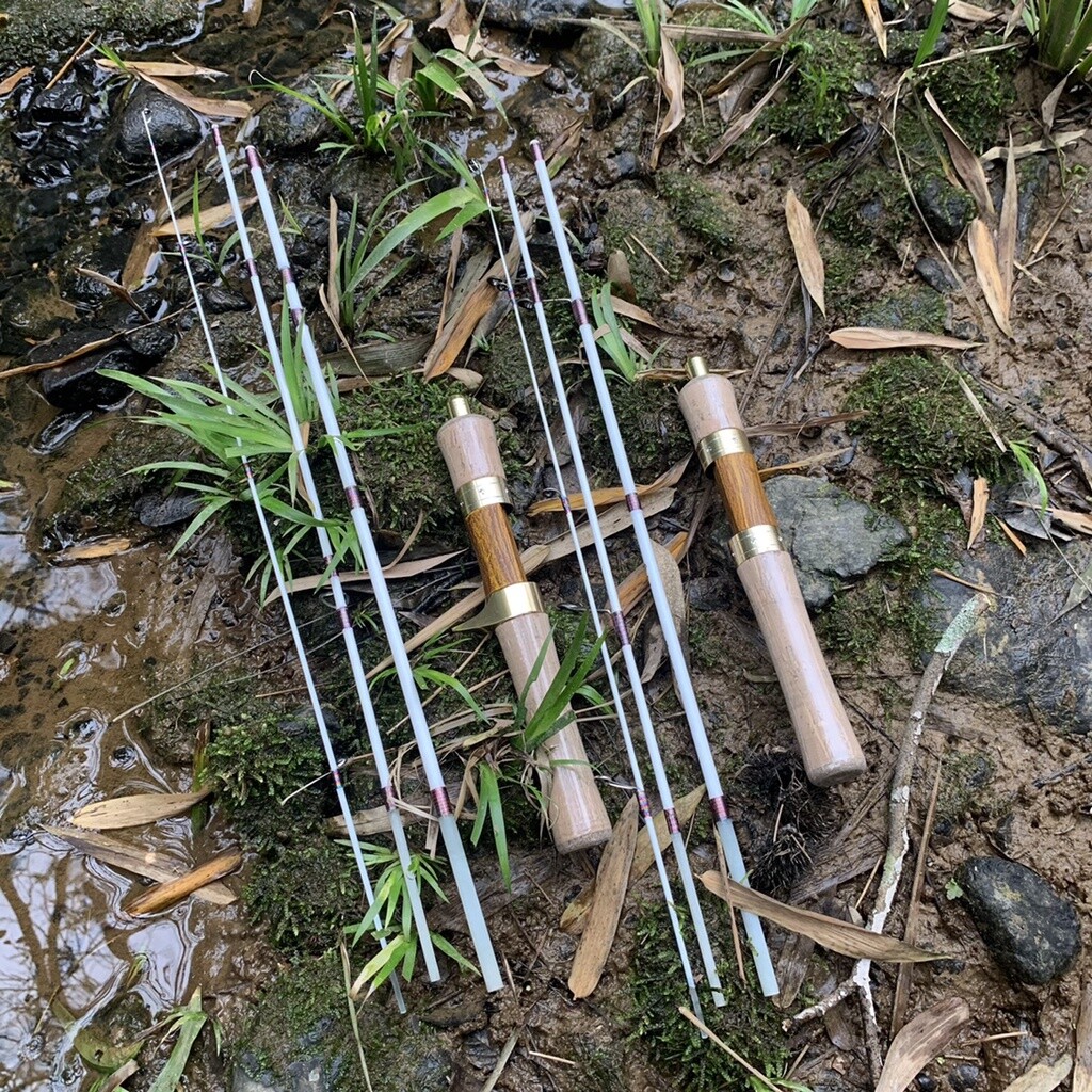 TEUCER Ultralight Casting Spinning Rod 4’6” Travel Fishing Rod Fast 2-8 lb