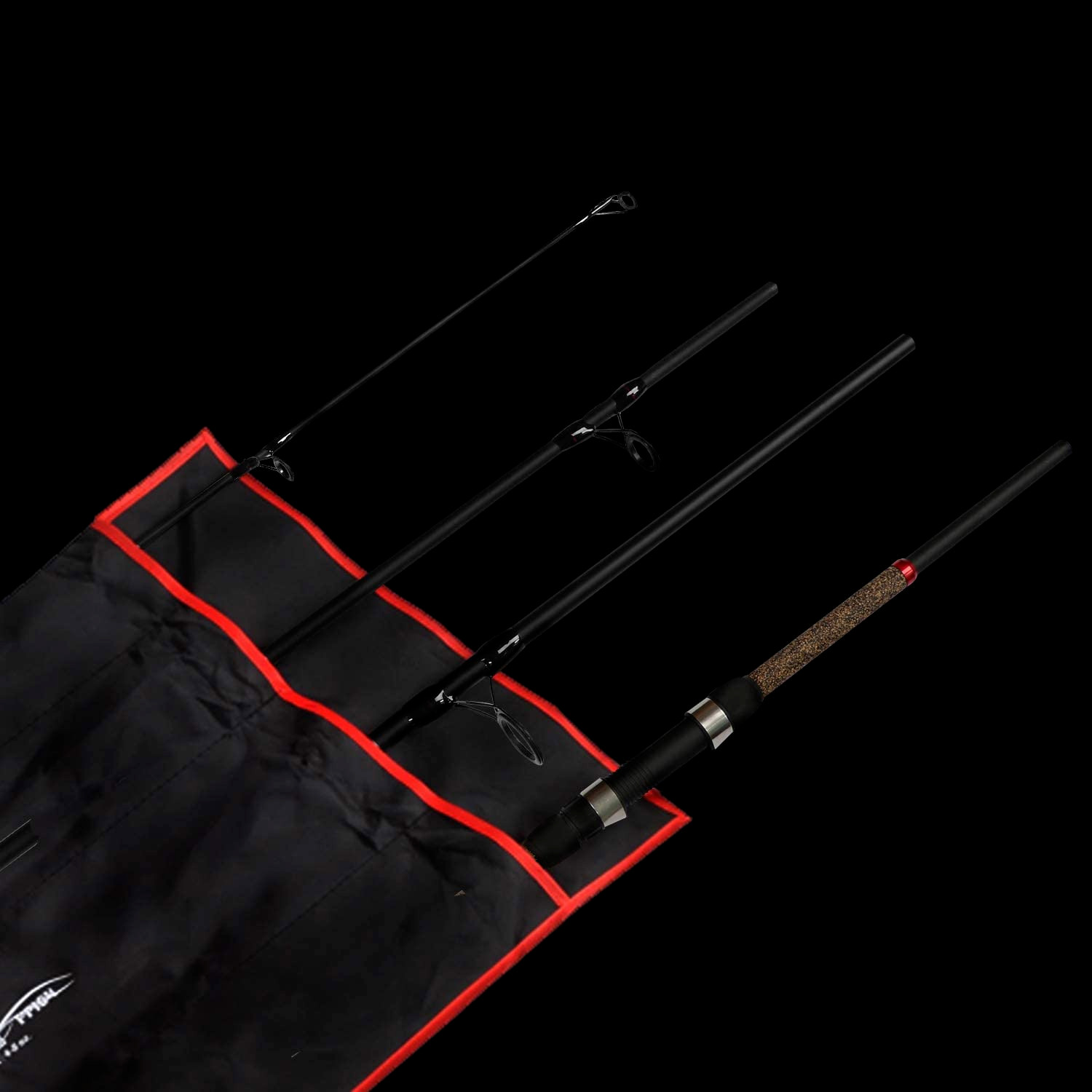 Surf Spinning Fishing Rod 4-Piece Graphite Travel Fishing Pole 9ft 10ft 12ft New