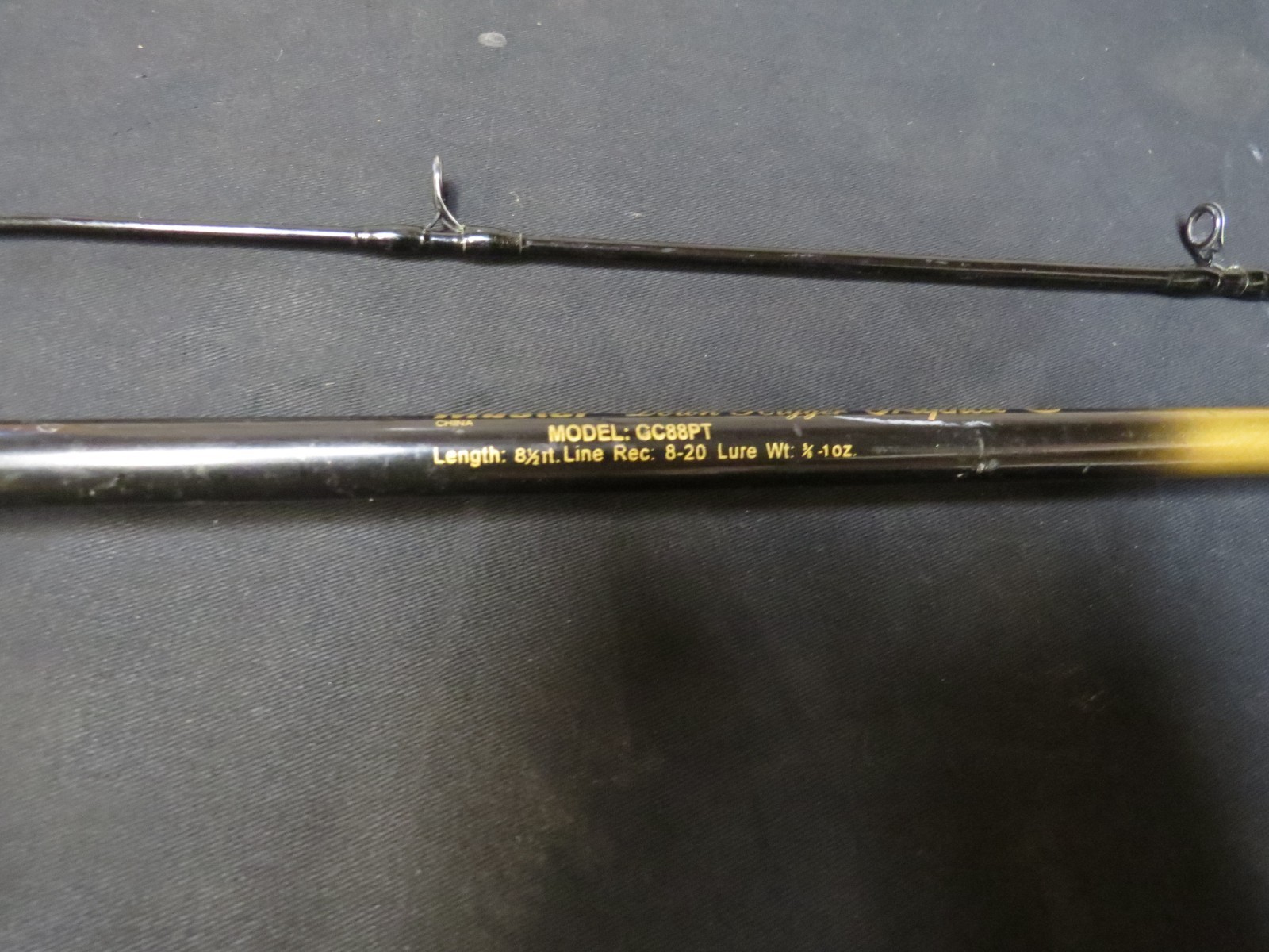 Master Graphite Composite GC88PT 8 1/2′ Downrigger Fishing Rod 2-Piece 8-20 Line