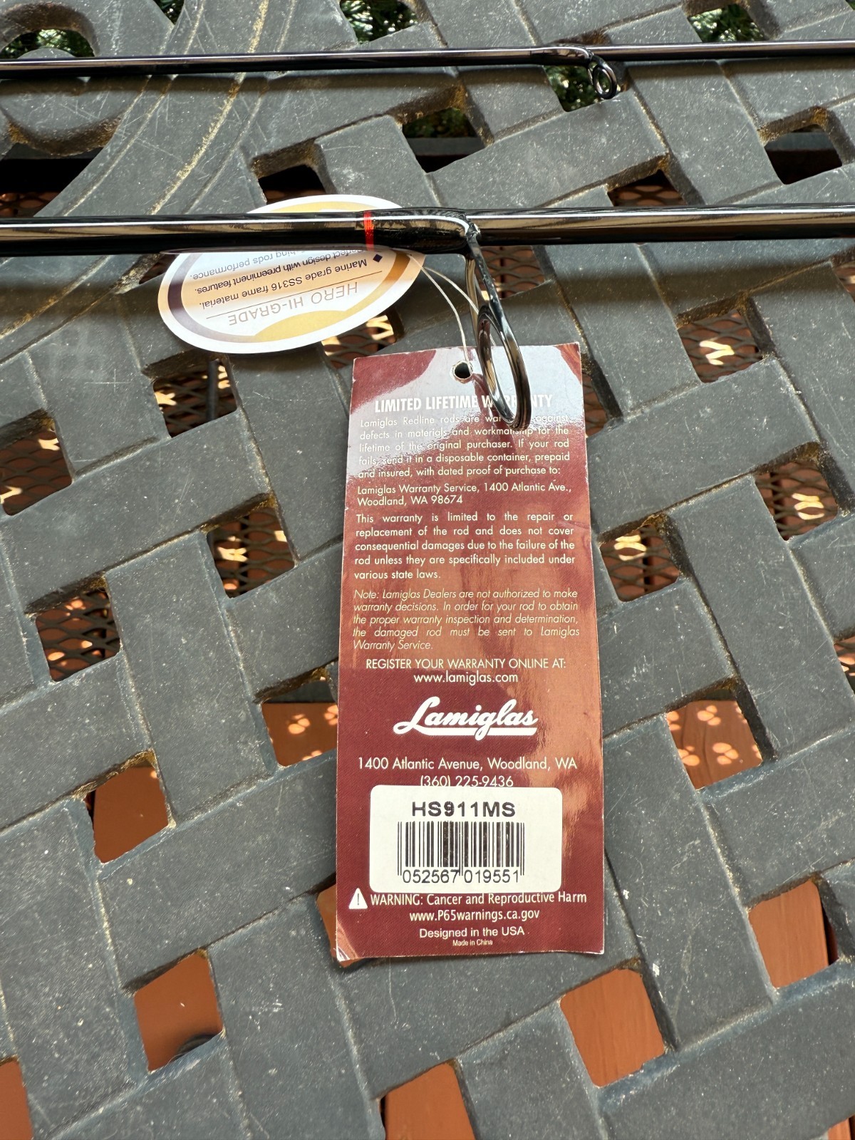 Lamiglas Redline HS911MS, 9’11”, Medium, Mod-Fast, 8-12lb, 1/4-1/2oz, Spinning