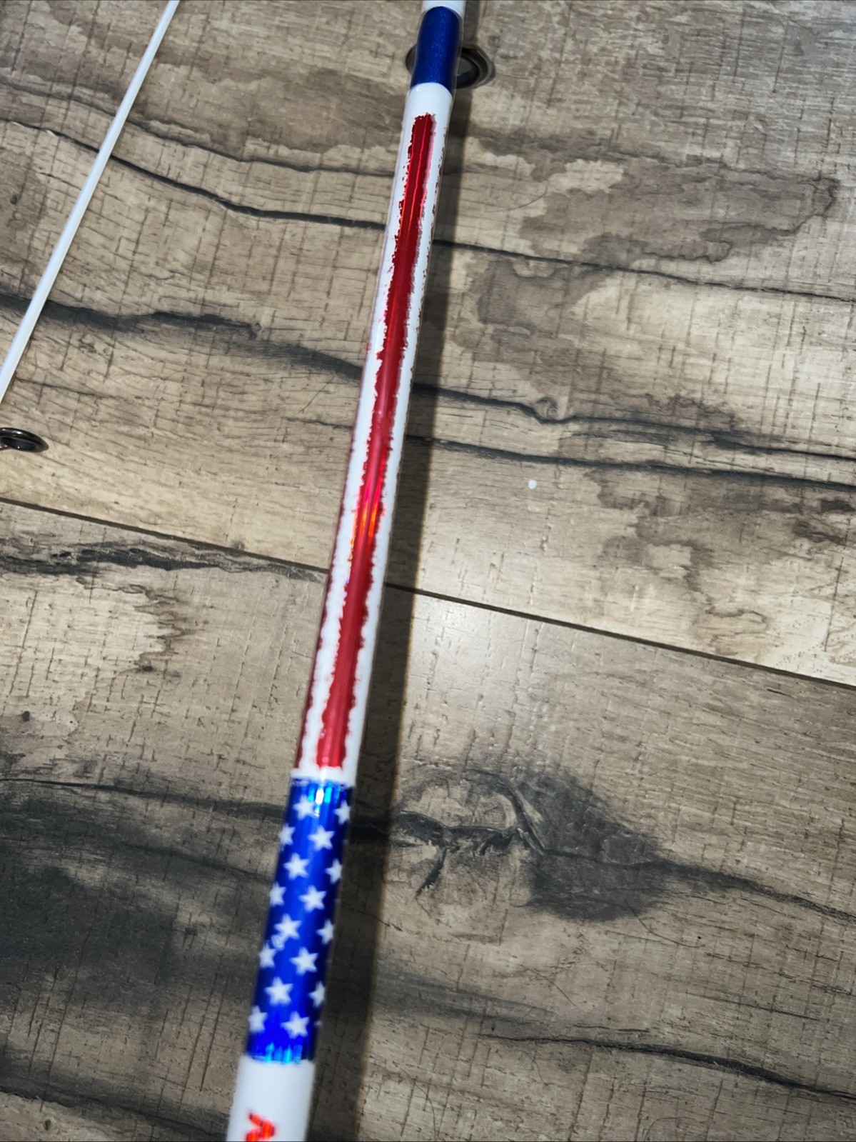 Kunnan Ultralight Spinning Rod 4.5’ 2-Pc KBRV & 5.2:1 Reel American Flag Decal
