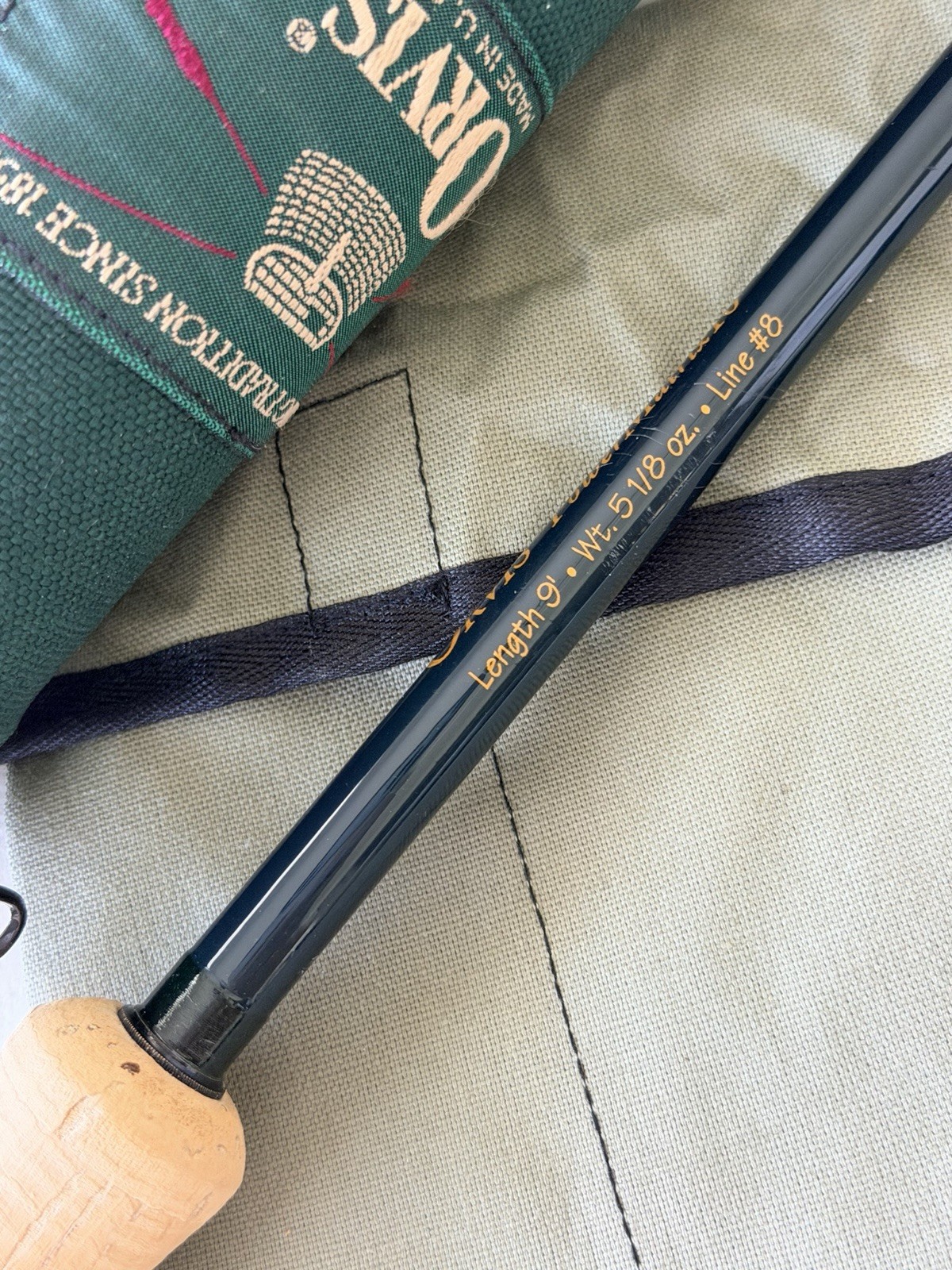 **BEAUTIFUL** ORVIS TRIDENT TLS F POWER MATRIX 10. 8wt. 9’ft Rod🔥~EXCELLENT~🔥