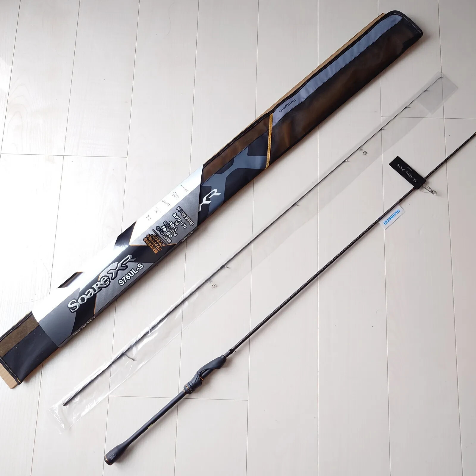 Watch Our Product Video–Shimano 21 SOARE XR S76UL-S Spinning Rod FREE SHIPPING