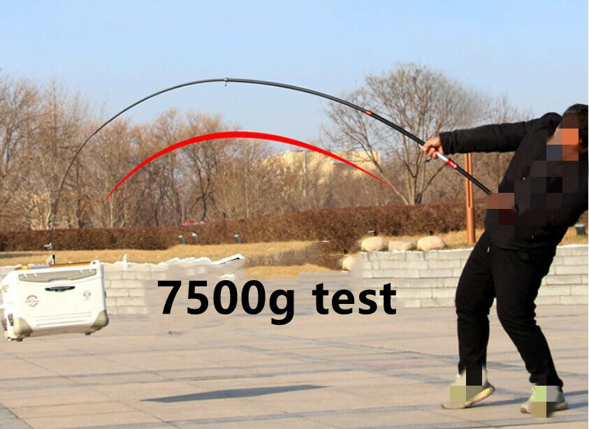 Telescopic Fishing Rod Trout Travel Rock Rod High Carbon Fiber 2.7M 3M 3.6M 4.5M