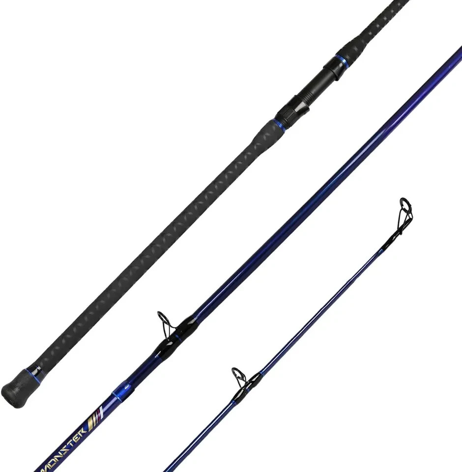 Surf Travel Rod Spinning Casting Carbon Fiber Medium Heavy Action Fishing Pole