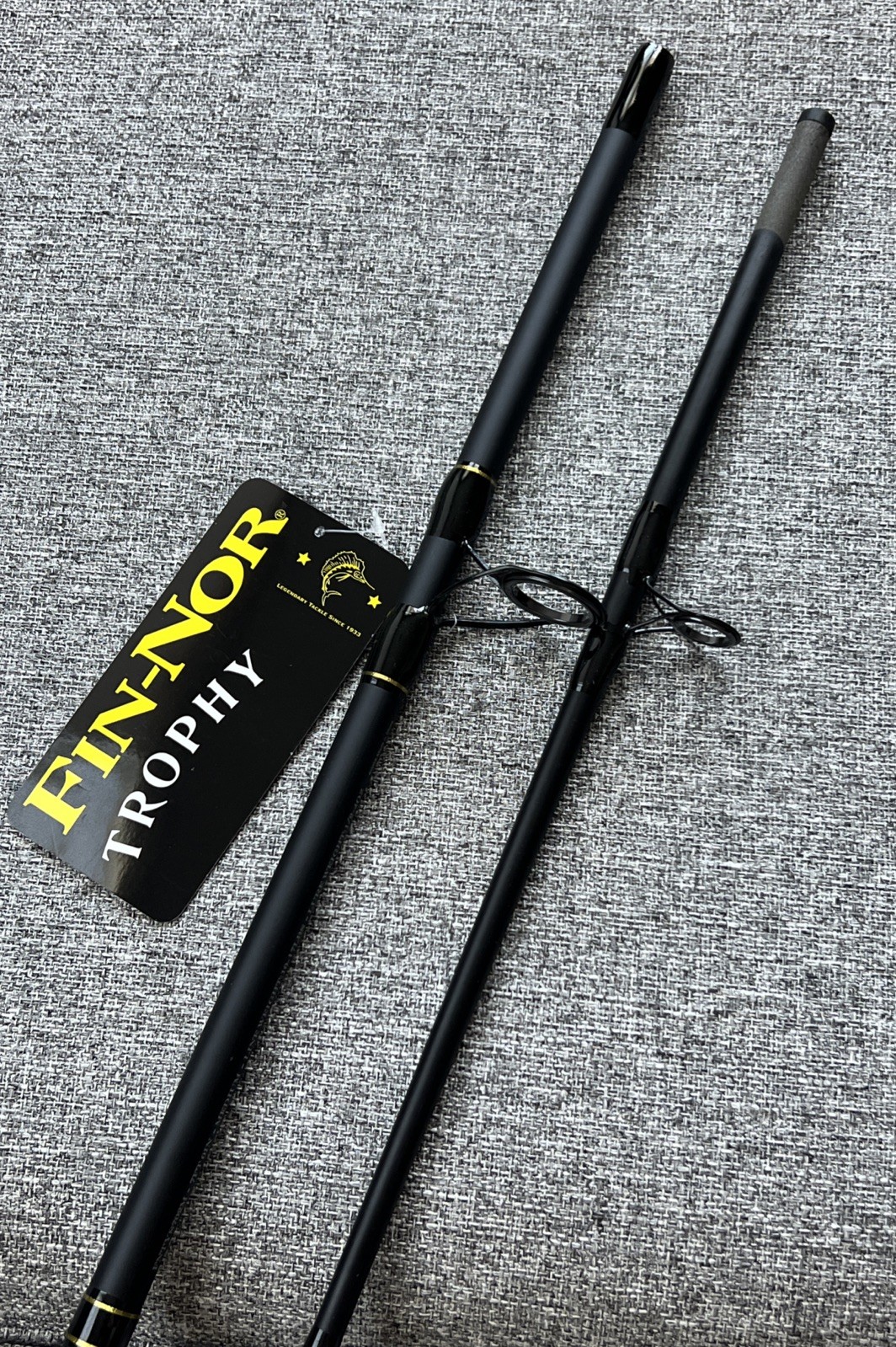 Fin-Nor Trophy™ Spinning Rod 7’ – 2 Piece Fishing Pole – UP TO 25% OFF!