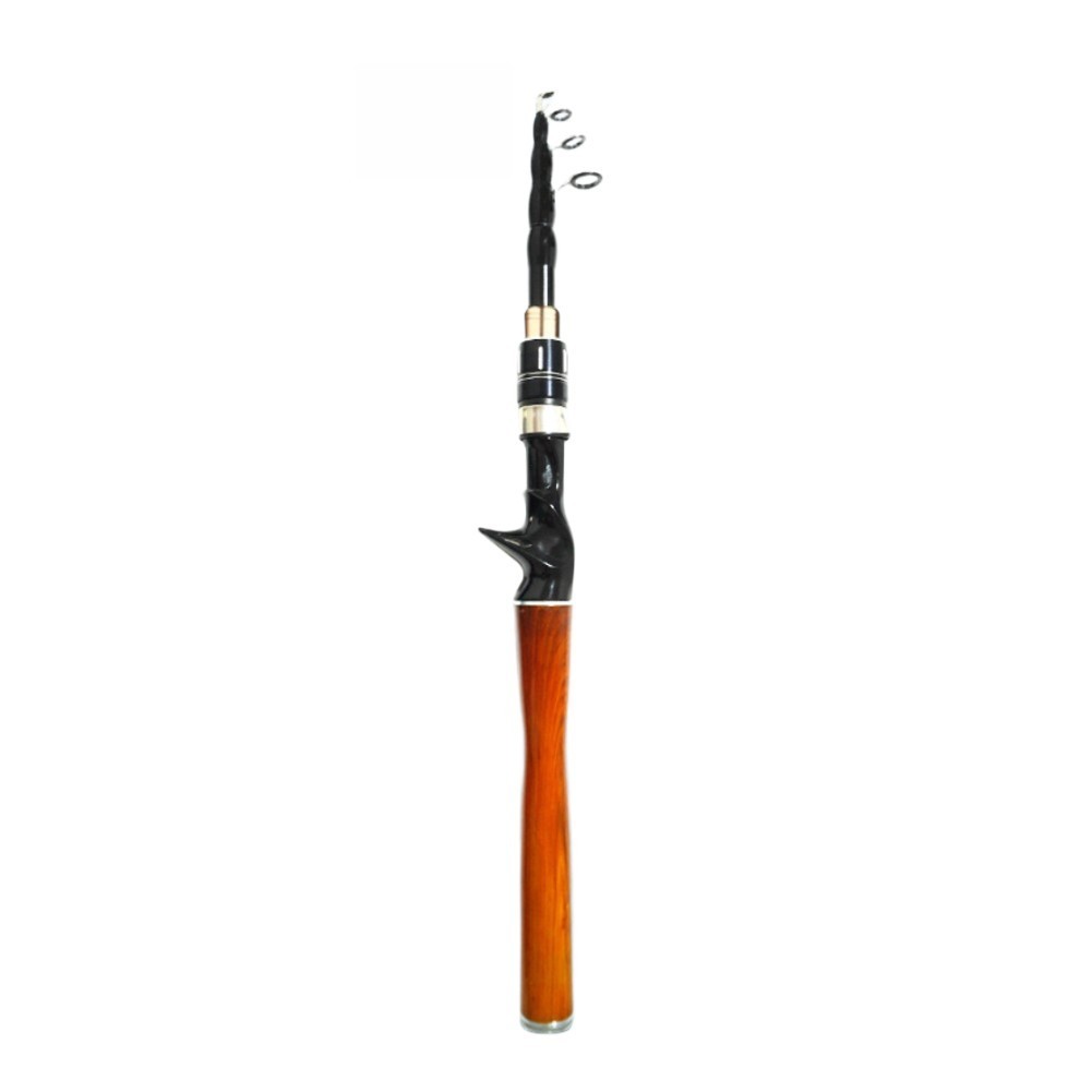 Collapsible Fishing Rod Telescopic 43cm 2.4m ML Power Carbon Composite