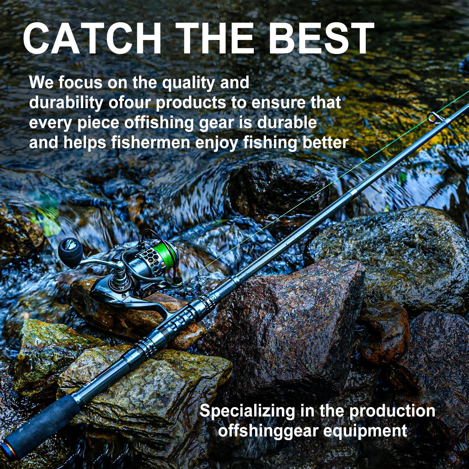 Carbon Fiber Telescopic Fishing Rod Reel Combo with Bag Saltwater Freshwater