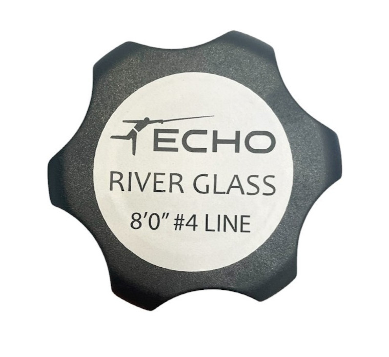 Echo Fly Fishing River Glass Fly Rod 4wt Length 8’0″ Gorgeous Glacier Brand New