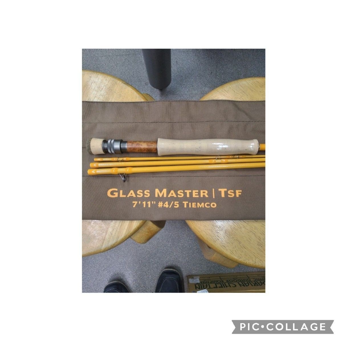 TIEMCO GM TSF 71145-4 Fly Fishing Rod 7ft 11in 4/5