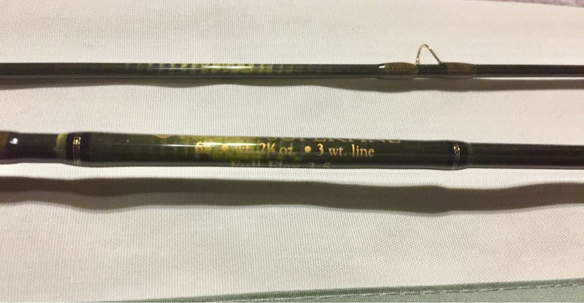 Orvis Superfine Trout Bum 6ft6in #3 2pc1top.