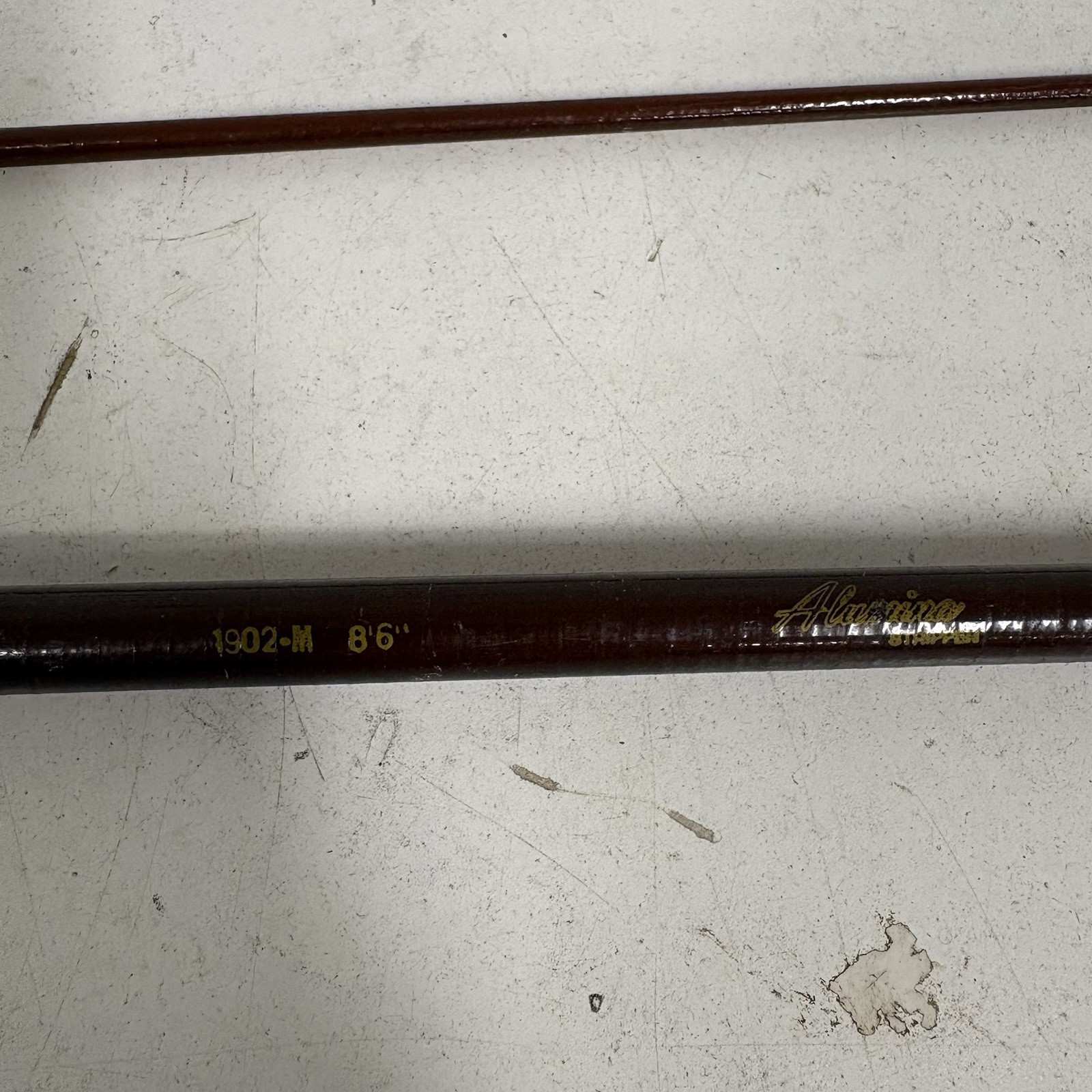 Vintage St. Croix Rod Transa-Glas 1902-M Fishing Rod 8′ 6” 2pc Fishing Pole BH