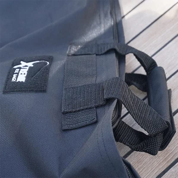 Xtreme Canvas Water-Resistant Universal Fishing Rod Bag 7.5ft Black