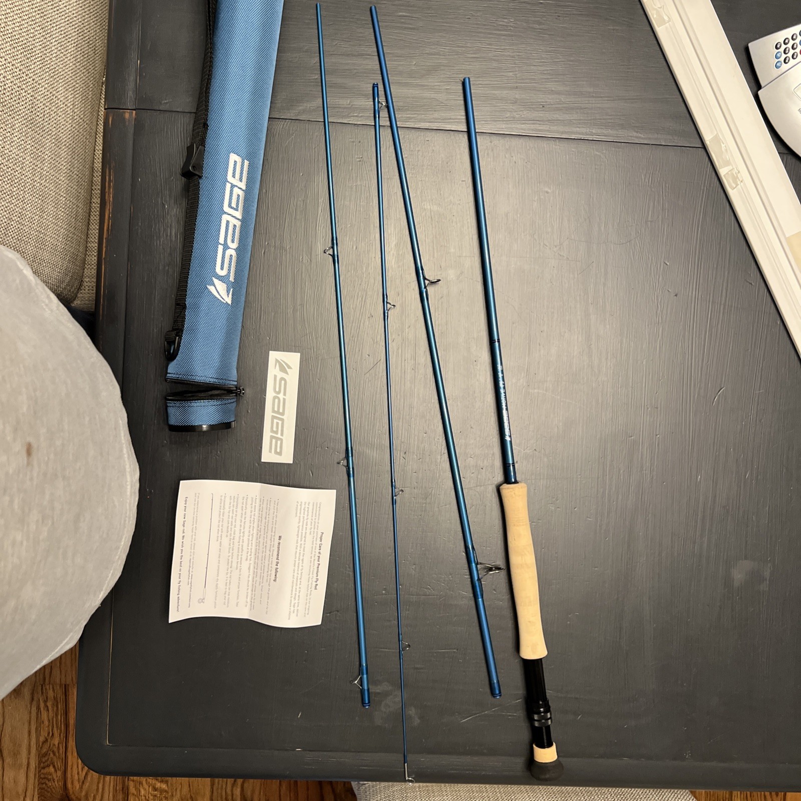 Sage Motive 9′ 8wt Fly Rod (4pc) – 890-4 – Bought New/Never Used