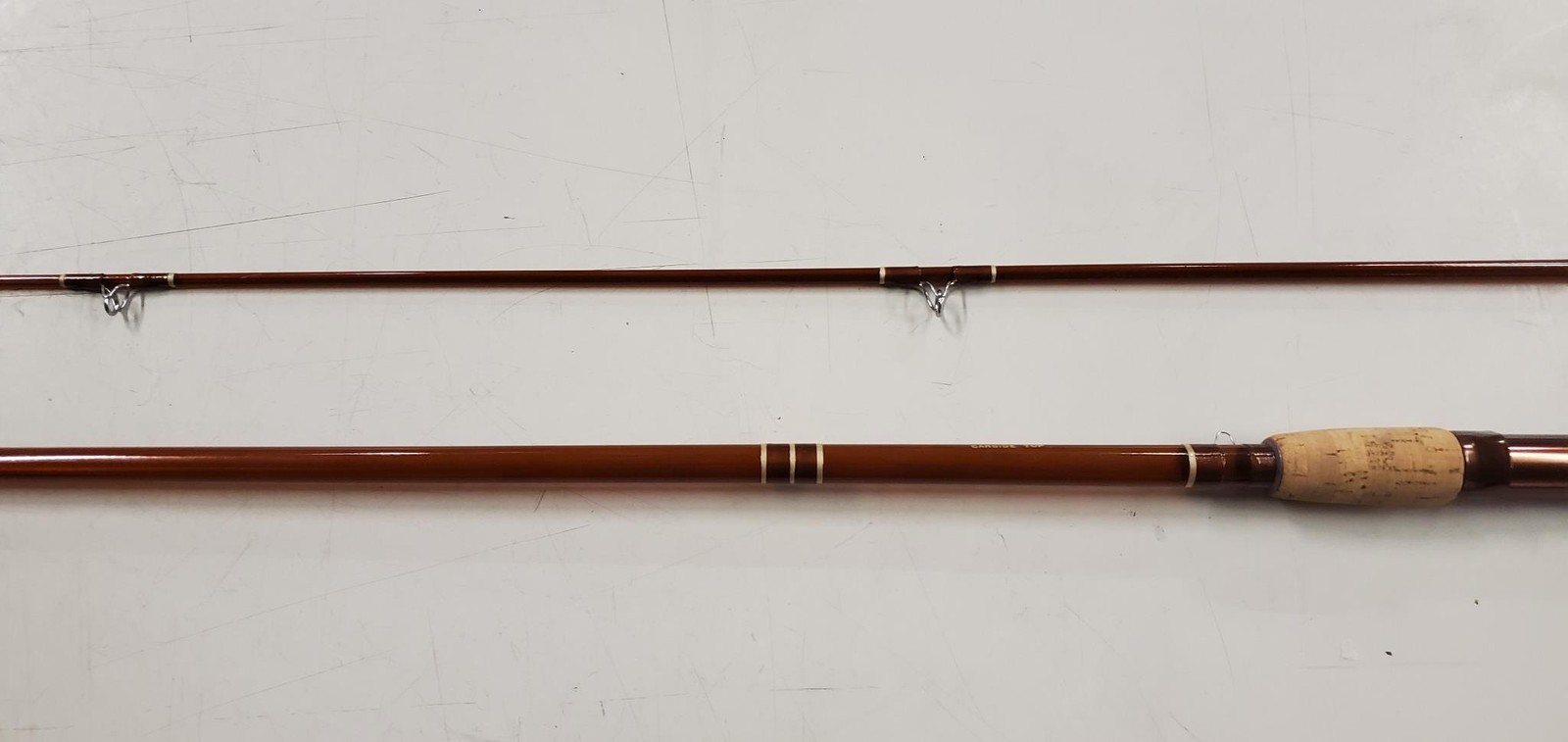 New Cortland sr-2000 h spinning rod 7 1/2 1-586-1 fishing fiberglass Cork Handle